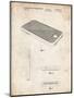 PP177- Vintage Parchment iPhone 3 Patent Poster-Cole Borders-Mounted Giclee Print