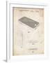 PP177- Vintage Parchment iPhone 3 Patent Poster-Cole Borders-Framed Giclee Print