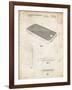 PP177- Vintage Parchment iPhone 3 Patent Poster-Cole Borders-Framed Giclee Print