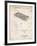 PP177- Vintage Parchment iPhone 3 Patent Poster-Cole Borders-Framed Giclee Print