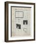 PP178- Antique Grid Parchment iMac Computer Mid 2010 Patent Poster-Cole Borders-Framed Giclee Print