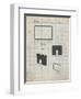 PP178- Antique Grid Parchment iMac Computer Mid 2010 Patent Poster-Cole Borders-Framed Giclee Print