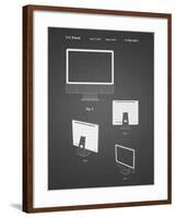 PP178- Black Grid iMac Computer Mid 2010 Patent Poster-Cole Borders-Framed Giclee Print