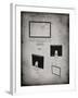 PP178- Faded Grey iMac Computer Mid 2010 Patent Poster-Cole Borders-Framed Giclee Print