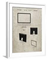 PP178- Sandstone iMac Computer Mid 2010 Patent Poster-Cole Borders-Framed Giclee Print