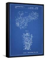 PP179- Blueprint Optimus Prime Transformer Poster-Cole Borders-Framed Stretched Canvas