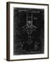 PP18 Black Grunge-Borders Cole-Framed Giclee Print