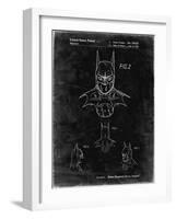 PP18 Black Grunge-Borders Cole-Framed Giclee Print