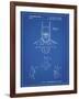 PP18 Blueprint-Borders Cole-Framed Giclee Print