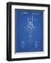 PP18 Blueprint-Borders Cole-Framed Premium Giclee Print