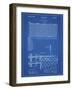 PP181- Blueprint Tennis Net Patent Poster-Cole Borders-Framed Giclee Print