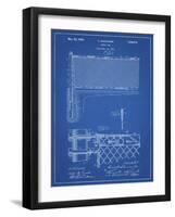 PP181- Blueprint Tennis Net Patent Poster-Cole Borders-Framed Giclee Print