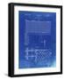 PP181- Faded Blueprint Tennis Net Patent Poster-Cole Borders-Framed Giclee Print