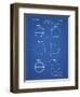 PP182- Blueprint Tennis Ball 1932 Patent Poster-Cole Borders-Framed Giclee Print