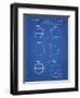 PP182- Blueprint Tennis Ball 1932 Patent Poster-Cole Borders-Framed Giclee Print