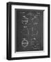 PP182- Chalkboard Tennis Ball 1932 Patent Poster-Cole Borders-Framed Premium Giclee Print