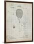 PP183- Antique Grid Parchment Tennis Racket 1892 Patent Poster-Cole Borders-Framed Premium Giclee Print