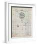 PP183- Antique Grid Parchment Tennis Racket 1892 Patent Poster-Cole Borders-Framed Premium Giclee Print