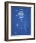 PP183- Blueprint Tennis Racket 1892 Patent Poster-Cole Borders-Framed Giclee Print