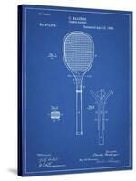 PP183- Blueprint Tennis Racket 1892 Patent Poster-Cole Borders-Stretched Canvas