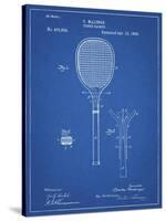 PP183- Blueprint Tennis Racket 1892 Patent Poster-Cole Borders-Stretched Canvas