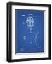 PP183- Blueprint Tennis Racket 1892 Patent Poster-Cole Borders-Framed Premium Giclee Print