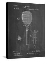 PP183- Chalkboard Tennis Racket 1892 Patent Poster-Cole Borders-Stretched Canvas