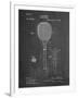 PP183- Chalkboard Tennis Racket 1892 Patent Poster-Cole Borders-Framed Giclee Print