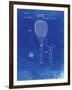 PP183- Faded Blueprint Tennis Racket 1892 Patent Poster-Cole Borders-Framed Giclee Print