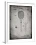 PP183- Faded Grey Tennis Racket 1892 Patent Poster-Cole Borders-Framed Giclee Print