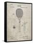 PP183- Sandstone Tennis Racket 1892 Patent Poster-Cole Borders-Framed Stretched Canvas