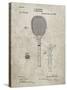 PP183- Sandstone Tennis Racket 1892 Patent Poster-Cole Borders-Stretched Canvas