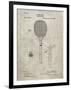 PP183- Sandstone Tennis Racket 1892 Patent Poster-Cole Borders-Framed Giclee Print