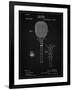 PP183- Vintage Black Tennis Racket 1892 Patent Poster-Cole Borders-Framed Giclee Print