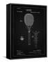 PP183- Vintage Black Tennis Racket 1892 Patent Poster-Cole Borders-Framed Stretched Canvas