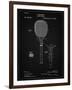 PP183- Vintage Black Tennis Racket 1892 Patent Poster-Cole Borders-Framed Giclee Print