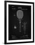 PP183- Vintage Black Tennis Racket 1892 Patent Poster-Cole Borders-Framed Giclee Print