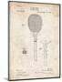 PP183- Vintage Parchment Tennis Racket 1892 Patent Poster-Cole Borders-Mounted Giclee Print