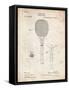 PP183- Vintage Parchment Tennis Racket 1892 Patent Poster-Cole Borders-Framed Stretched Canvas