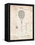 PP183- Vintage Parchment Tennis Racket 1892 Patent Poster-Cole Borders-Framed Stretched Canvas