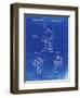 PP184- Faded Blueprint Megatron Transformer Patent Poster-Cole Borders-Framed Giclee Print