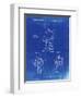 PP184- Faded Blueprint Megatron Transformer Patent Poster-Cole Borders-Framed Giclee Print