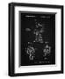 PP184- Vintage Black Megatron Transformer Patent Poster-Cole Borders-Framed Giclee Print