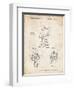 PP184- Vintage Parchment Megatron Transformer Patent Poster-Cole Borders-Framed Giclee Print