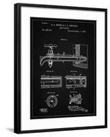 PP185- Vintage Black Beer Tap Patent Poster-Cole Borders-Framed Giclee Print