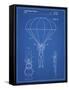 PP187- Blueprint Parachute 1982 Patent Poster-Cole Borders-Framed Stretched Canvas