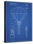 PP187- Blueprint Parachute 1982 Patent Poster-Cole Borders-Stretched Canvas