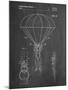 PP187- Chalkboard Parachute 1982 Patent Poster-Cole Borders-Mounted Giclee Print