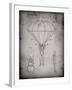 PP187- Faded Grey Parachute 1982 Patent Poster-Cole Borders-Framed Giclee Print