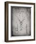 PP187- Faded Grey Parachute 1982 Patent Poster-Cole Borders-Framed Giclee Print